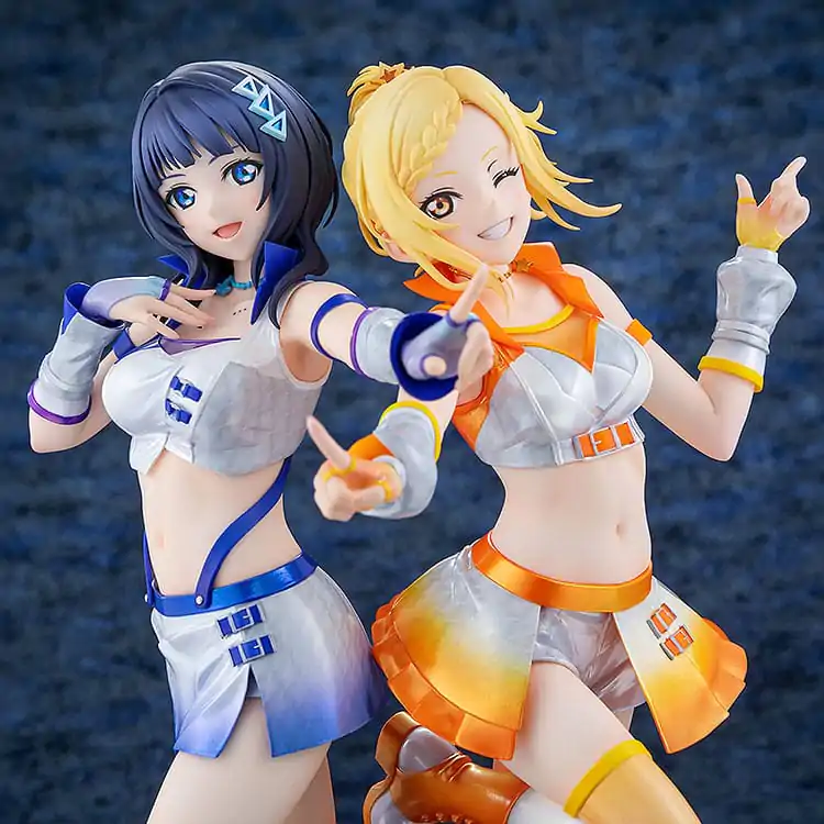 Love Live! Nijigasaki High School Idol Club 1/7 Karin Asaka &amp; Ai Miyashita Super Nova Ver. PVC szobor figurák 24 cm termékfotó