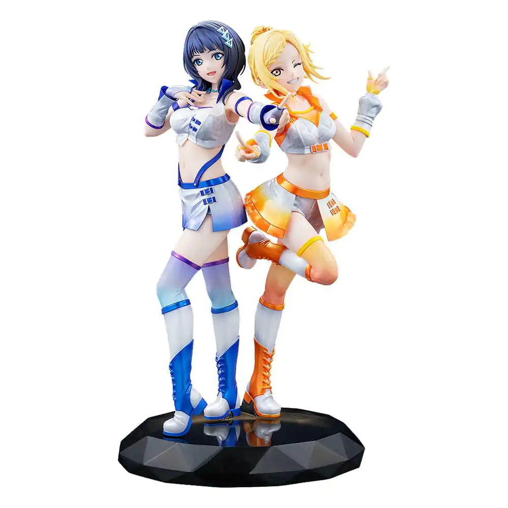 Love Live! Nijigasaki High School Idol Club 1/7 Karin Asaka &amp; Ai Miyashita Super Nova Ver. PVC szobor figurák 24 cm termékfotó