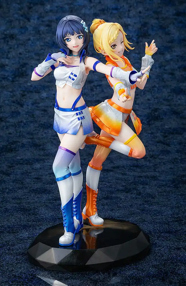 Love Live! Nijigasaki High School Idol Club 1/7 Karin Asaka &amp; Ai Miyashita Super Nova Ver. PVC szobor figurák 24 cm termékfotó