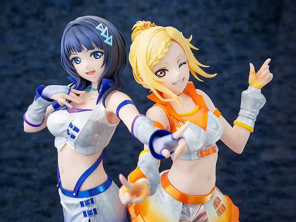 Love Live! Nijigasaki High School Idol Club 1/7 Karin Asaka &amp; Ai Miyashita Super Nova Ver. PVC szobor figurák 24 cm termékfotó