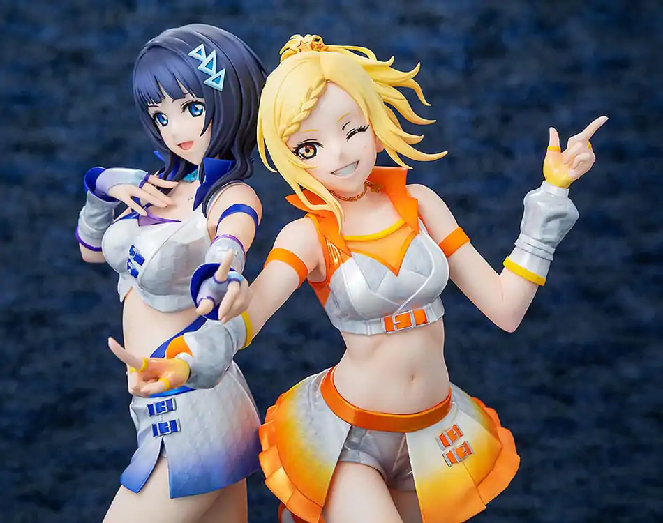 Love Live! Nijigasaki High School Idol Club 1/7 Karin Asaka &amp; Ai Miyashita Super Nova Ver. PVC szobor figurák 24 cm termékfotó