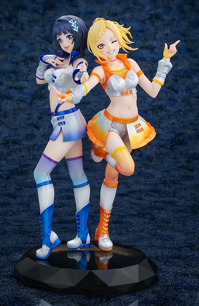 Love Live! Nijigasaki High School Idol Club 1/7 Karin Asaka &amp; Ai Miyashita Super Nova Ver. PVC szobor figurák 24 cm termékfotó