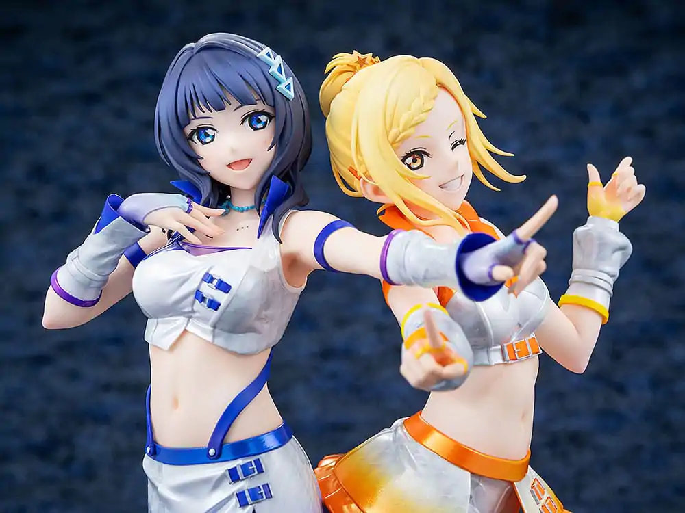 Love Live! Nijigasaki High School Idol Club 1/7 Karin Asaka &amp; Ai Miyashita Super Nova Ver. PVC szobor figurák 24 cm termékfotó