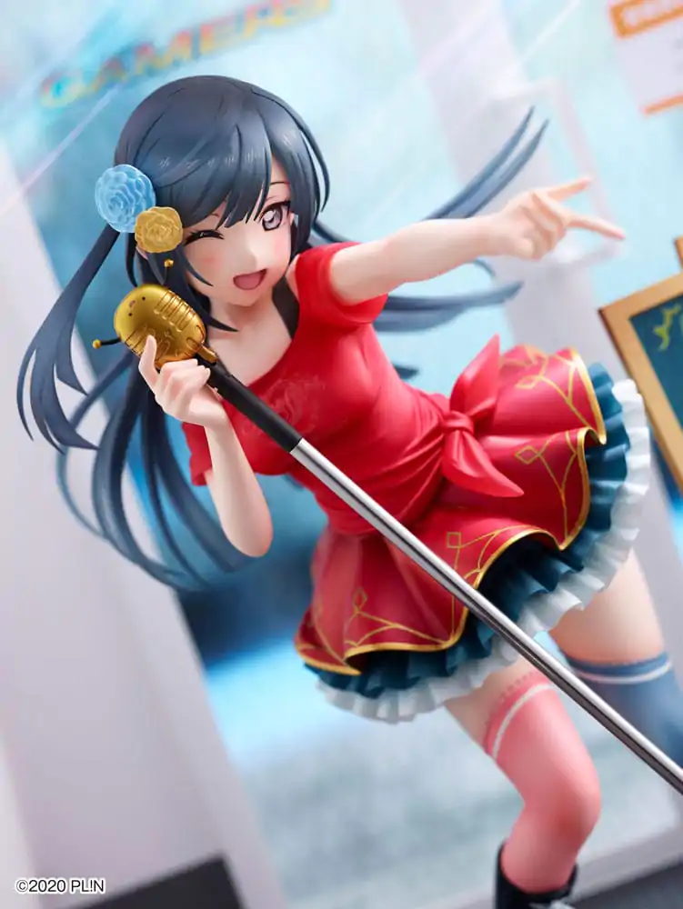 Love Live! Nijigasaki High School Idol Club PVC Statue 1/7 Odaiba Gamers Signboard Girl Setsuna Yuki 21 cm termékfotó