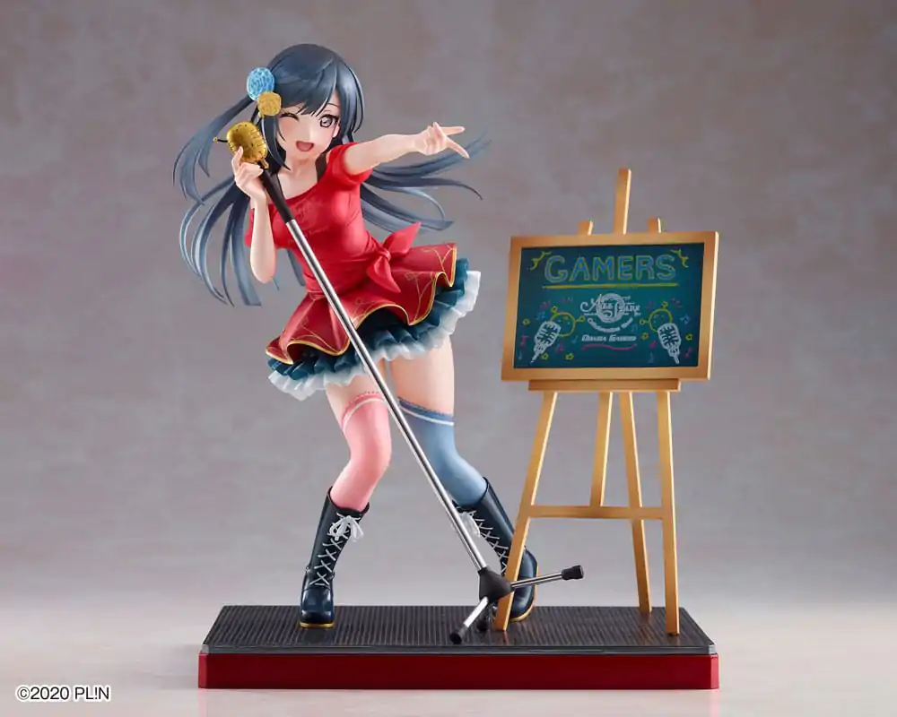 Love Live! Nijigasaki High School Idol Club PVC Statue 1/7 Odaiba Gamers Signboard Girl Setsuna Yuki 21 cm termékfotó