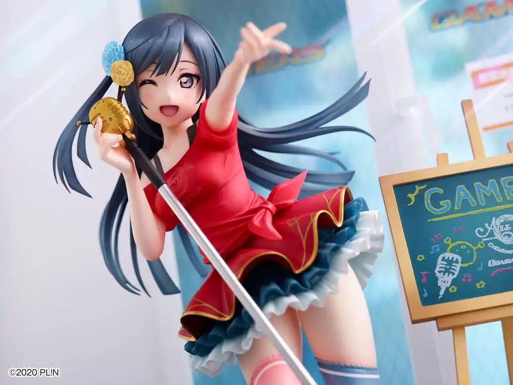 Love Live! Nijigasaki High School Idol Club PVC Statue 1/7 Odaiba Gamers Signboard Girl Setsuna Yuki 21 cm termékfotó