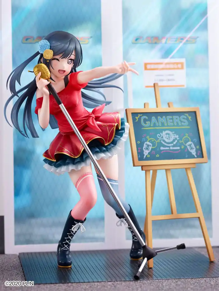 Love Live! Nijigasaki High School Idol Club PVC Statue 1/7 Odaiba Gamers Signboard Girl Setsuna Yuki 21 cm termékfotó