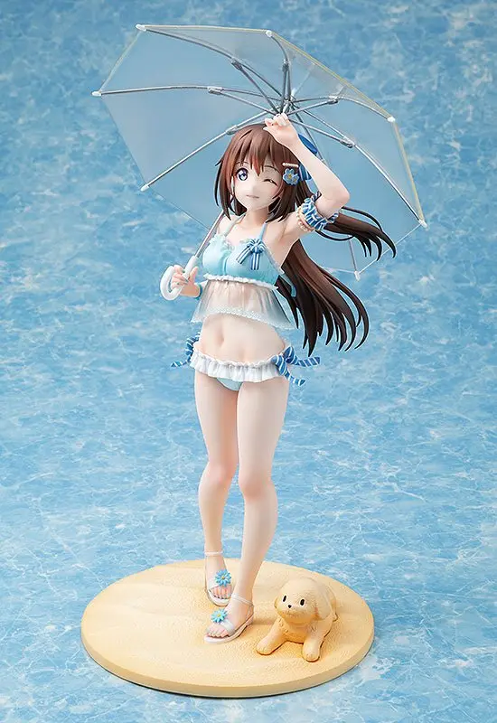 Love Live! Nijigasaki High School Idol Club 1/7 Shizuku Osaka: strand Girl Ver. PVC szobor figura 27 cm termékfotó