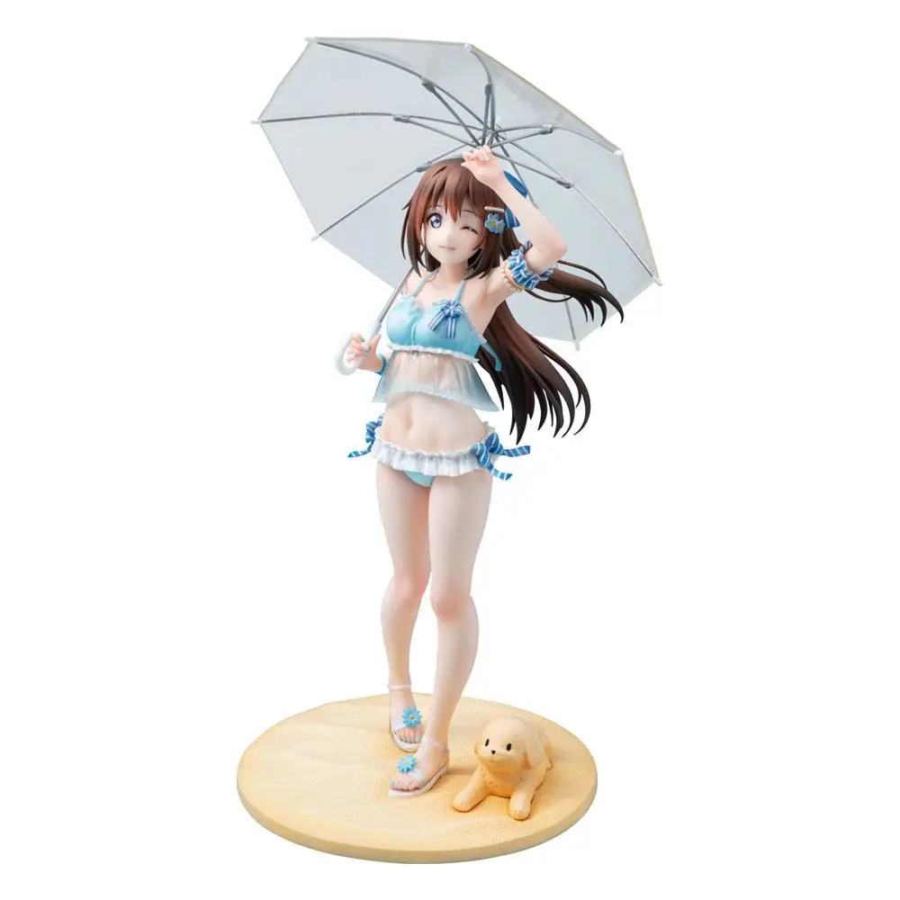 Love Live! Nijigasaki High School Idol Club 1/7 Shizuku Osaka: strand Girl Ver. PVC szobor figura 27 cm termékfotó