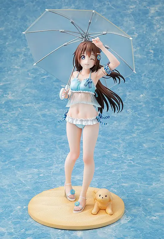 Love Live! Nijigasaki High School Idol Club 1/7 Shizuku Osaka: strand Girl Ver. PVC szobor figura 27 cm termékfotó