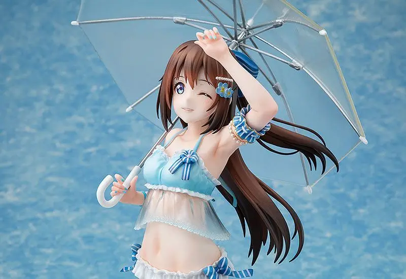 Love Live! Nijigasaki High School Idol Club 1/7 Shizuku Osaka: strand Girl Ver. PVC szobor figura 27 cm termékfotó