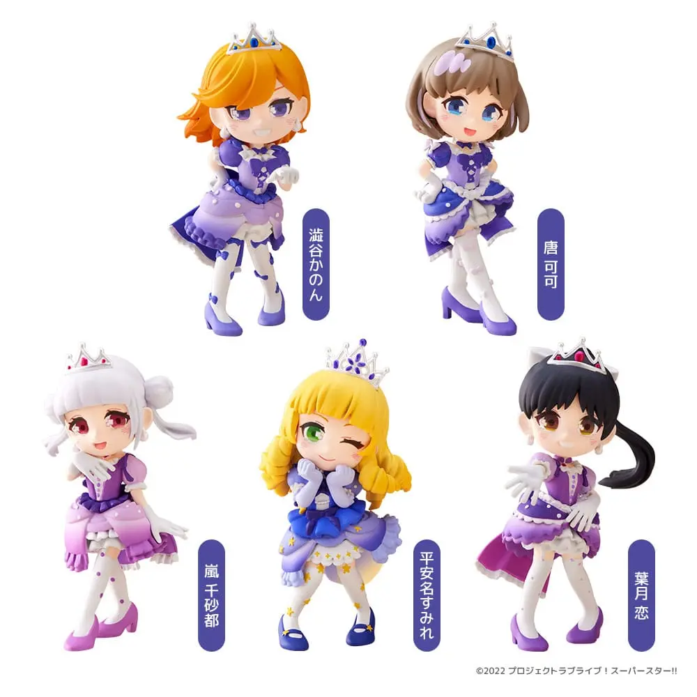 Love Live! Super Star!! Love Live! Super Star!! 6 db-os figura csomag 9 cm termékfotó