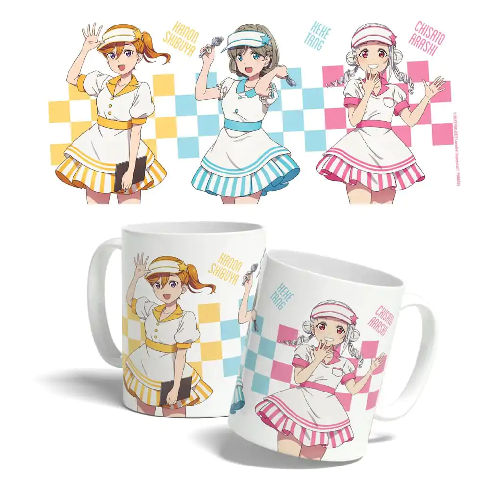 Love Live! Superstar!! American Diner Kanon, Keke, Chisato bögre 325 ml termékfotó