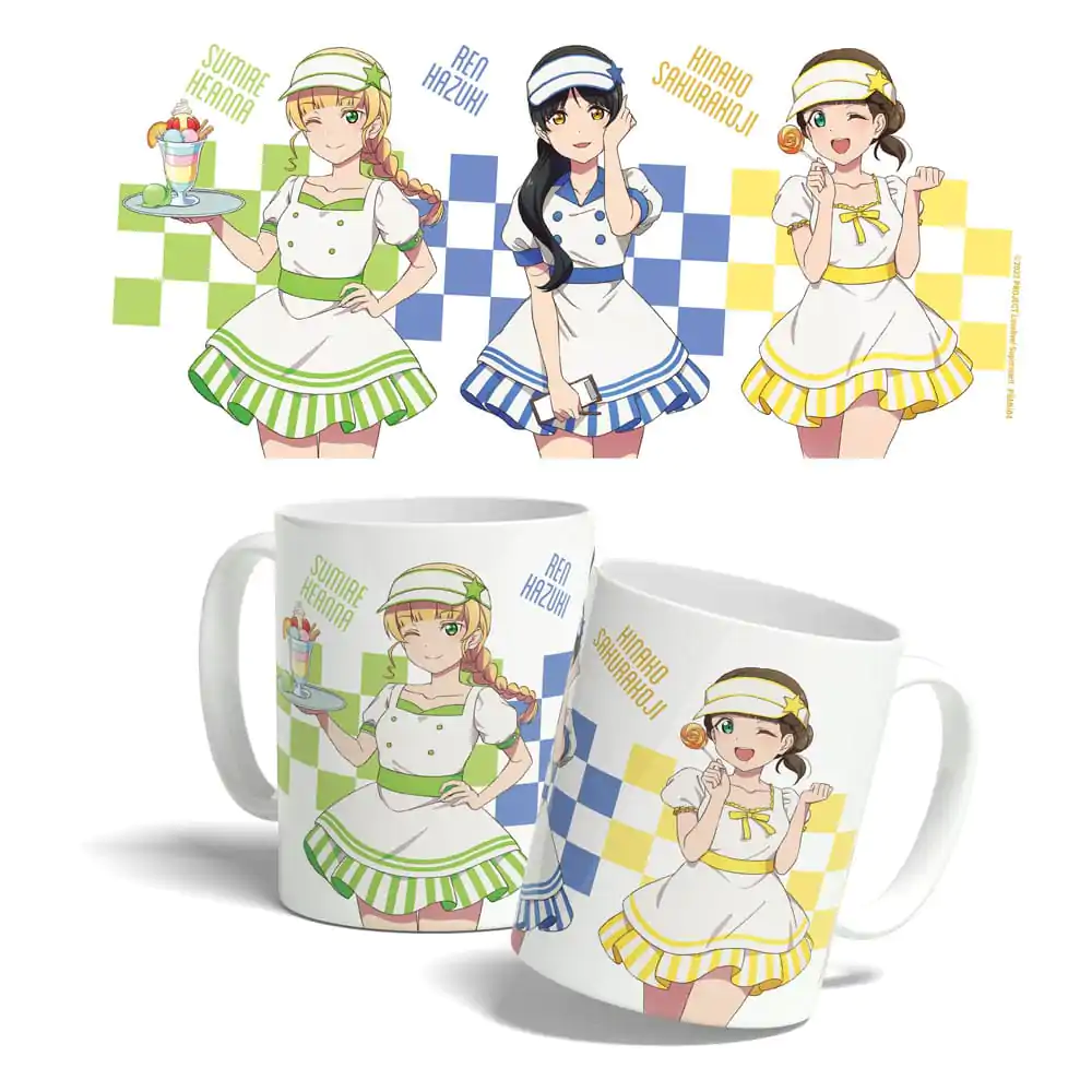 Love Live! Superstar!! American Diner Sumire, Ren, Kinako bögre 325 ml termékfotó