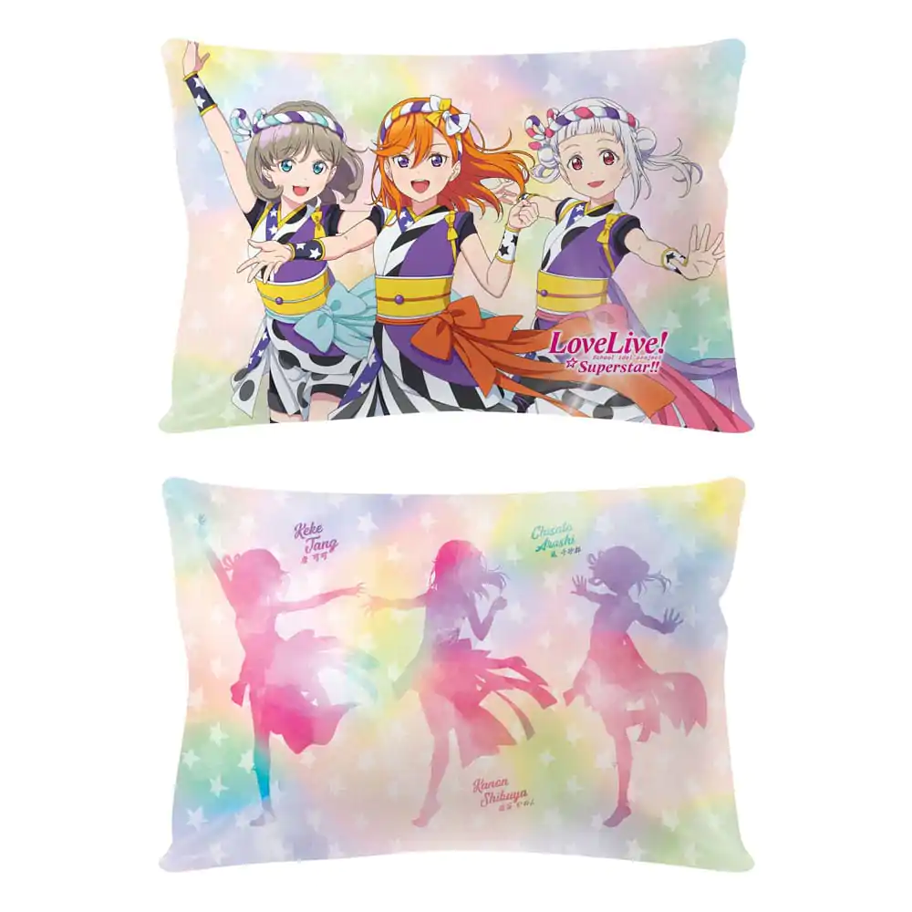 Love Live! Superstar!! Kissen Keke, Kanon, Chisato párna 50 x 35 cm termékfotó