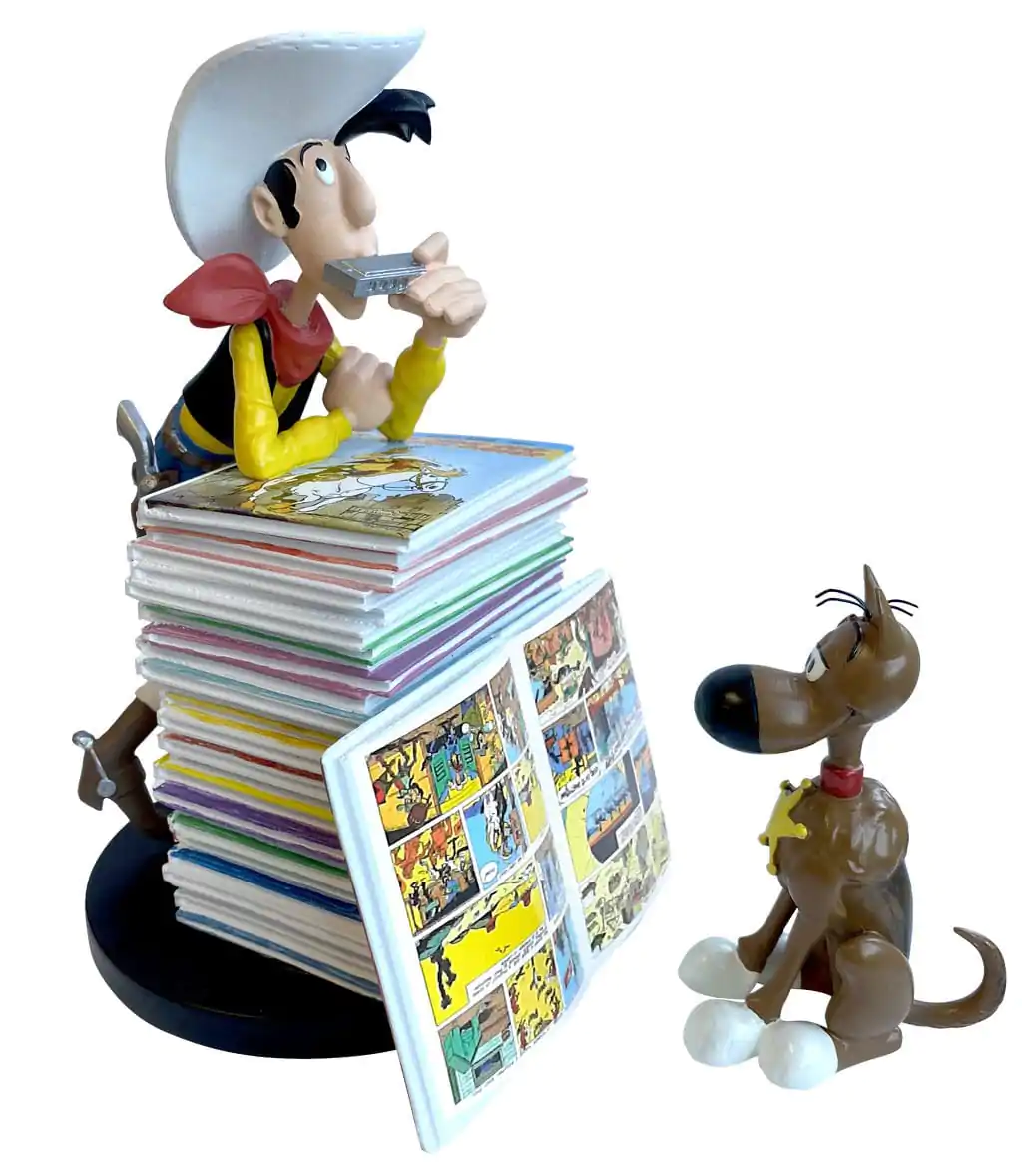 Lucky Luke: Lucky Luke and Rantanplan Stack of Comics Collector figura termékfotó