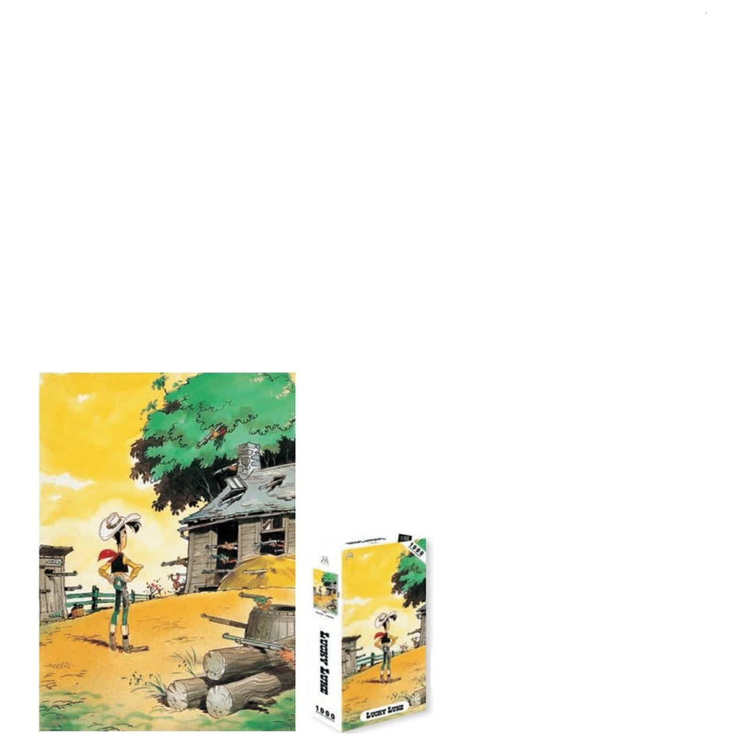 Lucky Luke puzzle (1000 darabos)  termékfotó