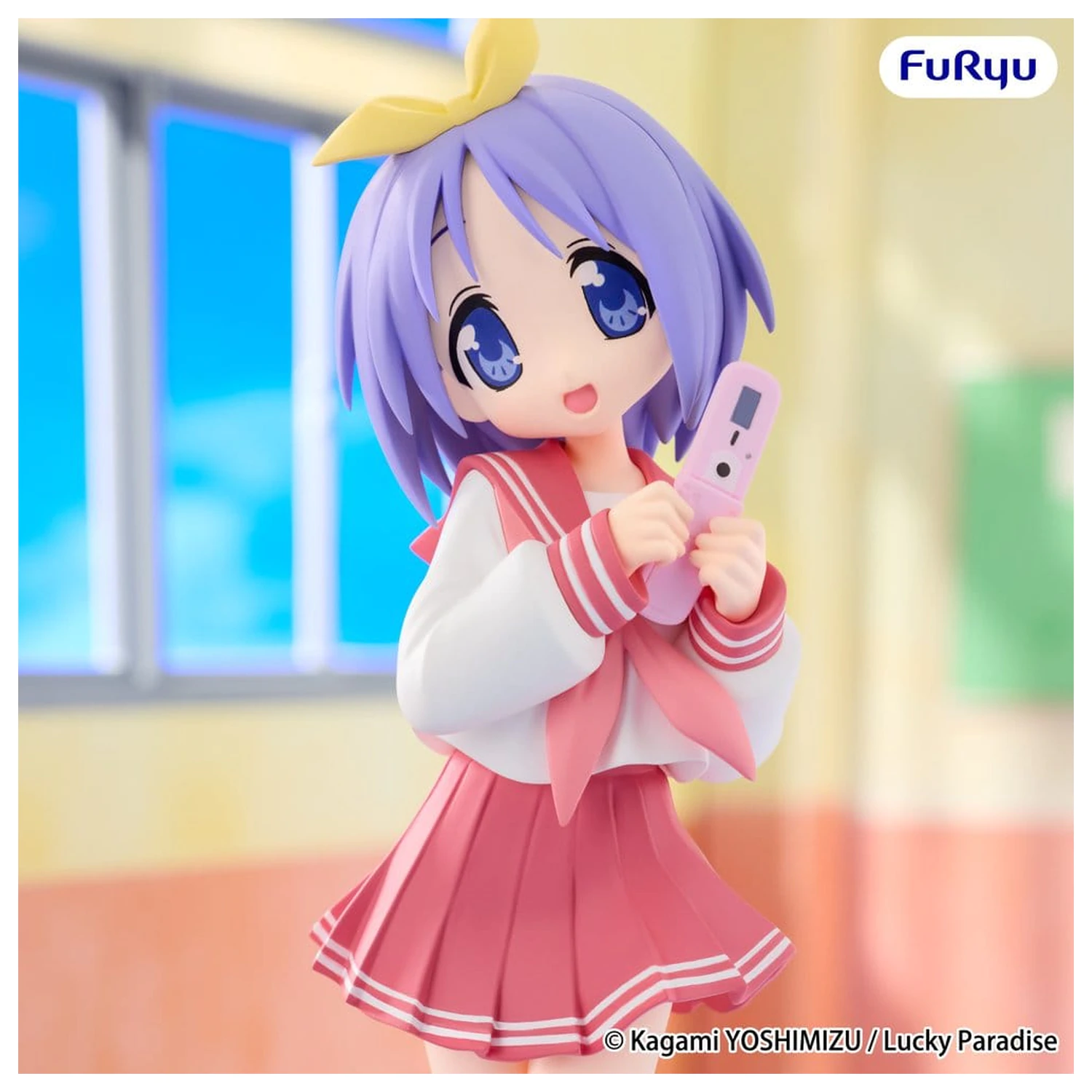 Lucky Star Trio-Try-iT Tsukasa Hiiragi PVC szobor figura 19 cm   termékfotó
