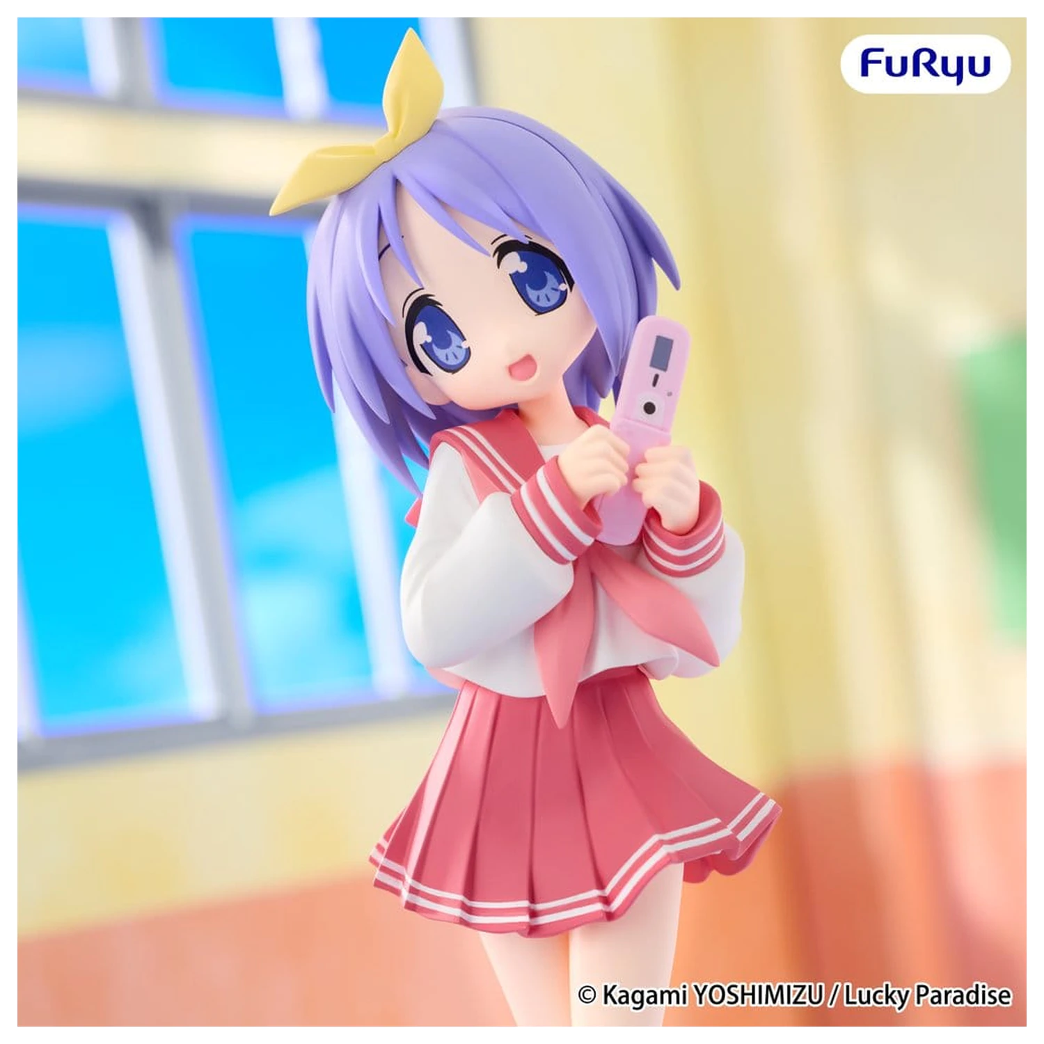 Lucky Star Trio-Try-iT Tsukasa Hiiragi PVC szobor figura 19 cm   termékfotó