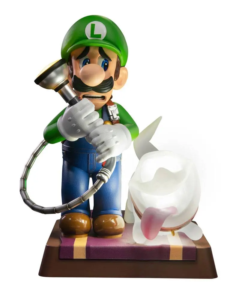 Luigi's Mansion 3 Luigi & Polterpup Collector's Edition PVC szobor figura 23 cm termékfotó