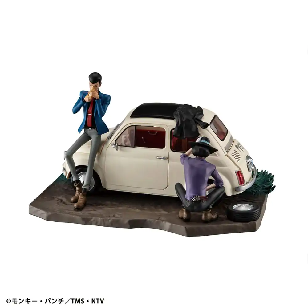 Lupin III Lupin the Gallery Punk at Dawn PVC szobor figura 9 cm termékfotó