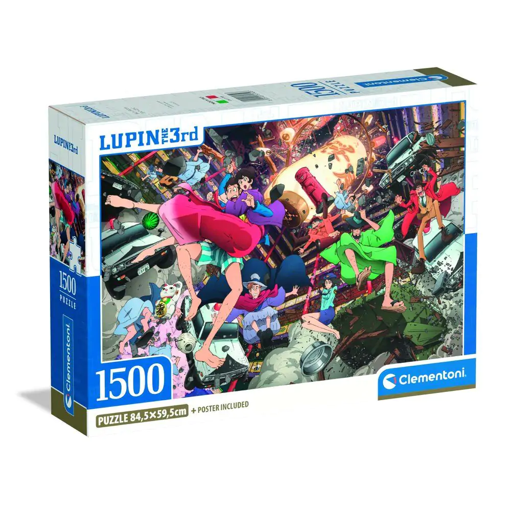 Lupin III puzzle 1500db-os termékfotó