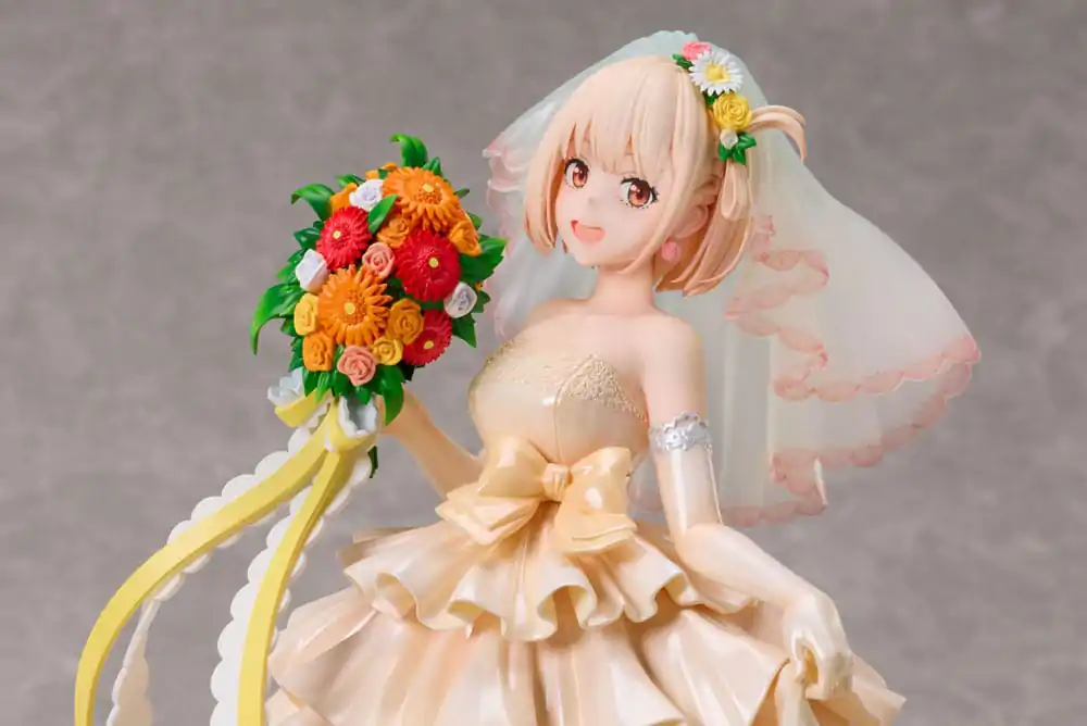 Lycoris Recoil 1/7 Chisato Nishikigi Wedding dress Ver. PVC szobor figura 26 cm termékfotó