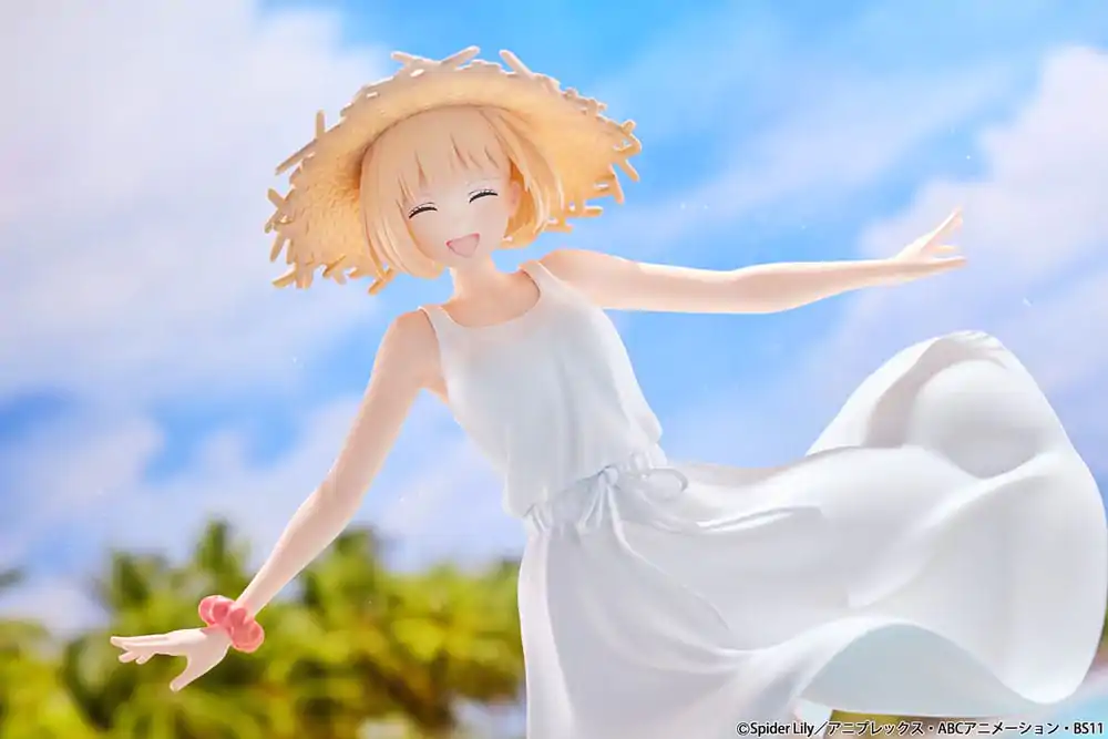 Lycoris Recoil 1/7 Chisato Nishikigi White Dress Ver. PVC szobor figura 23 cm termékfotó