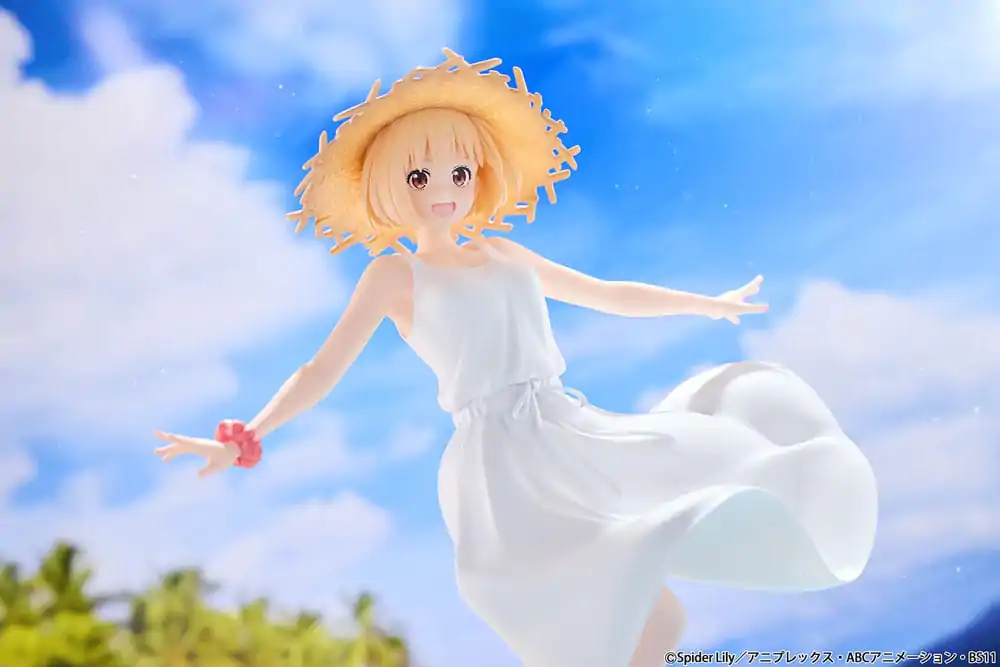 Lycoris Recoil 1/7 Chisato Nishikigi White Dress Ver. PVC szobor figura 23 cm termékfotó