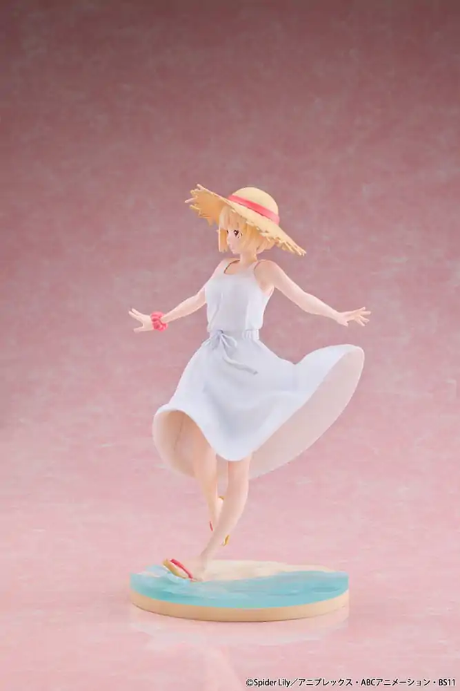 Lycoris Recoil 1/7 Chisato Nishikigi White Dress Ver. PVC szobor figura 23 cm termékfotó
