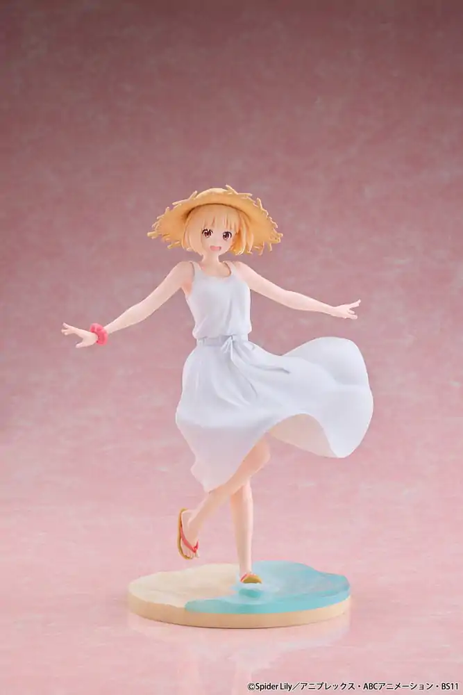 Lycoris Recoil 1/7 Chisato Nishikigi White Dress Ver. PVC szobor figura 23 cm termékfotó