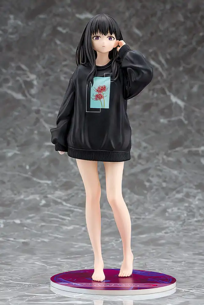 Lycoris Recoil 1/7 Takina Inoue: Oversized Sweatshirt Ver. PVC szobor figura 25 cm termékfotó