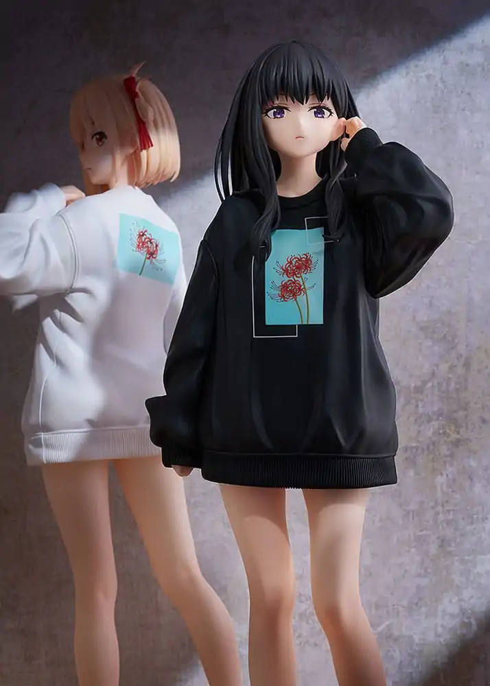 Lycoris Recoil 1/7 Takina Inoue: Oversized Sweatshirt Ver. PVC szobor figura 25 cm termékfotó