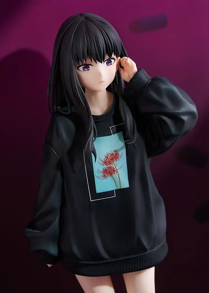 Lycoris Recoil 1/7 Takina Inoue: Oversized Sweatshirt Ver. PVC szobor figura 25 cm termékfotó