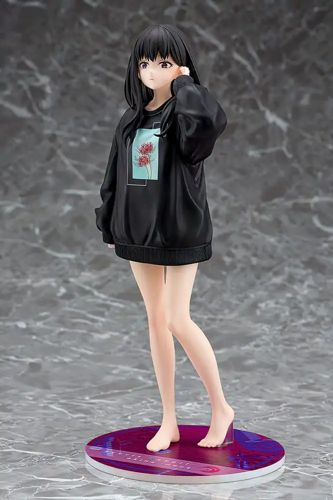 Lycoris Recoil 1/7 Takina Inoue: Oversized Sweatshirt Ver. PVC szobor figura 25 cm termékfotó