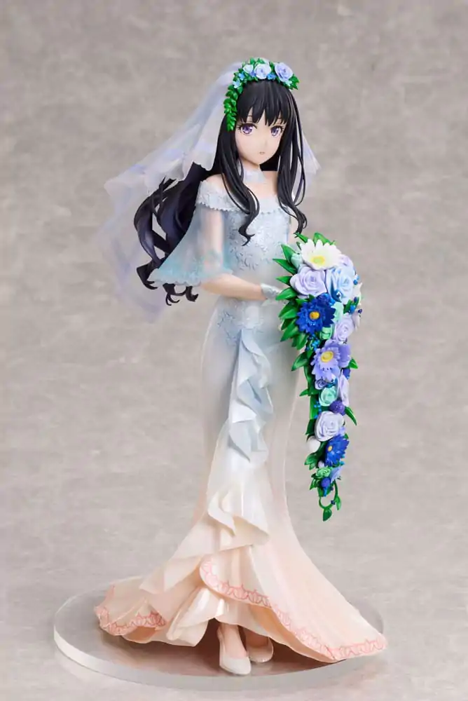 Lycoris Recoil 1/7 Takina Inoue Wedding dress Ver. PVC szobor figura 25 cm termékfotó