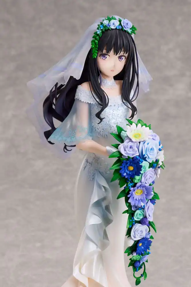 Lycoris Recoil 1/7 Takina Inoue Wedding dress Ver. PVC szobor figura 25 cm termékfotó