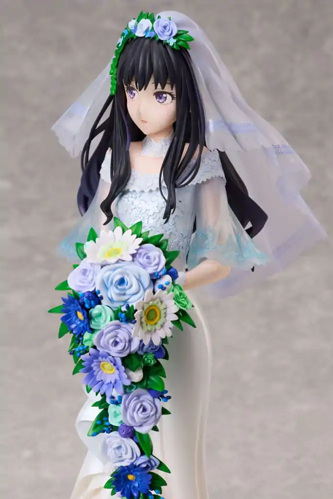 Lycoris Recoil 1/7 Takina Inoue Wedding dress Ver. PVC szobor figura 25 cm termékfotó