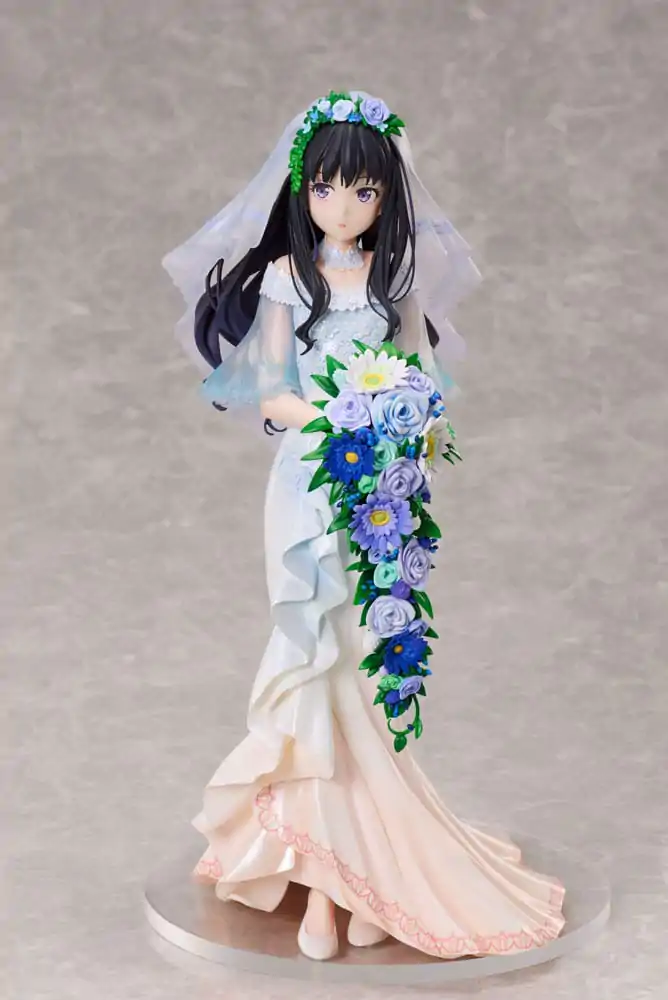 Lycoris Recoil 1/7 Takina Inoue Wedding dress Ver. PVC szobor figura 25 cm termékfotó