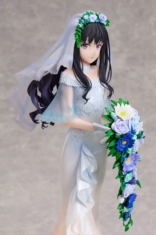 Lycoris Recoil 1/7 Takina Inoue Wedding dress Ver. PVC szobor figura 25 cm termékfotó