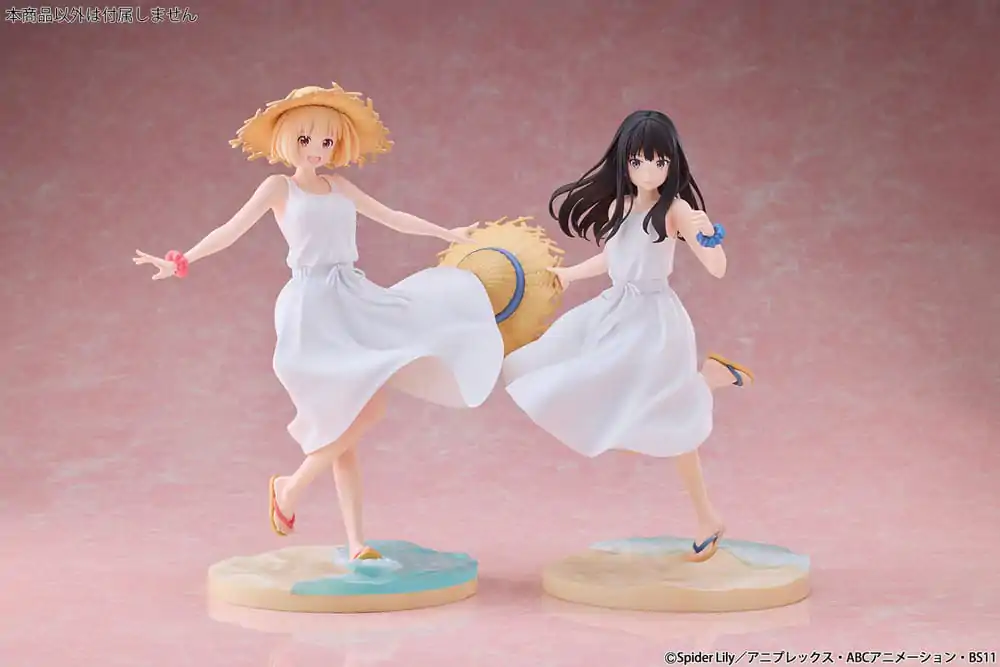Lycoris Recoil 1/7 Takina Inoue White Dress Ver. PVC szobor figura 23 cm termékfotó