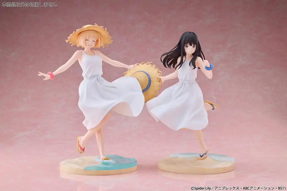 Lycoris Recoil 1/7 Takina Inoue White Dress Ver. PVC szobor figura 23 cm termékfotó