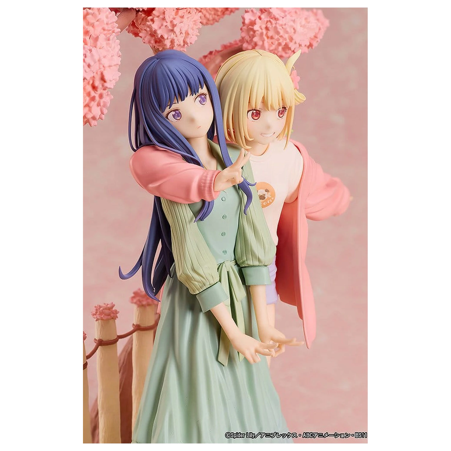 Lycoris Recoil Chisato Nishikigi & Takina Inoue Spring Ver. 2 db-os PVC figura csomag 25 cm termékfotó