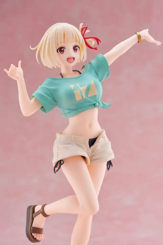 Lycoris Recoil Coreful Chisato Nishikigi Hawaiian Ver. PVC szobor figura 18 cm termékfotó