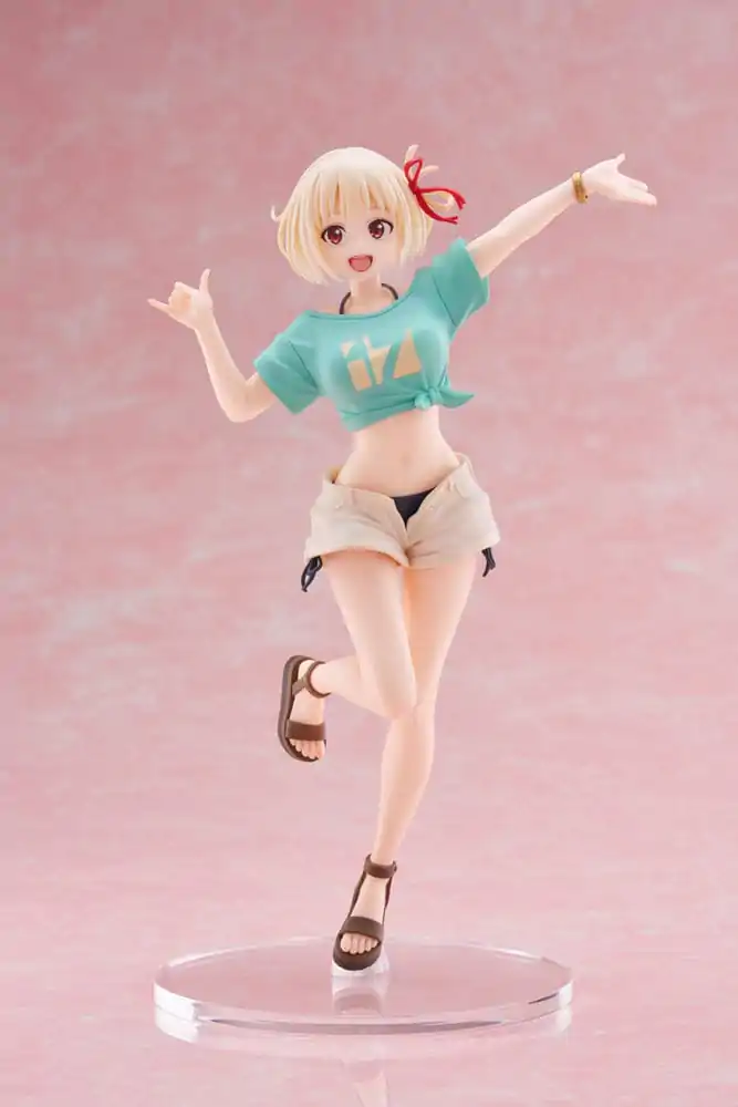 Lycoris Recoil Coreful Chisato Nishikigi Hawaiian Ver. PVC szobor figura 18 cm termékfotó