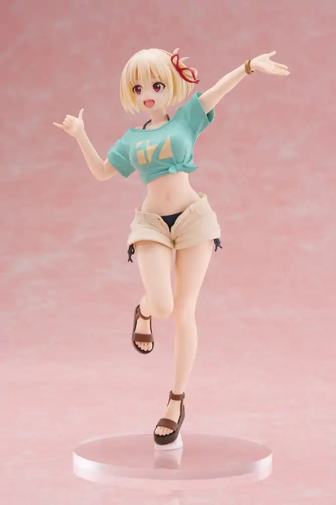 Lycoris Recoil Coreful Chisato Nishikigi Hawaiian Ver. PVC szobor figura 18 cm termékfotó