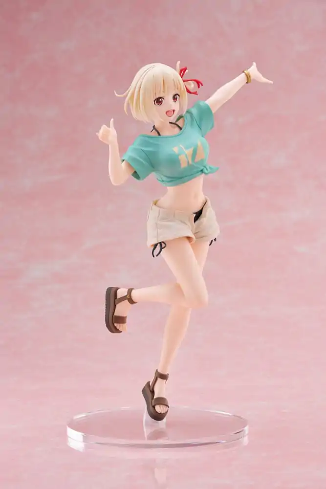 Lycoris Recoil Coreful Chisato Nishikigi Hawaiian Ver. PVC szobor figura 18 cm termékfotó