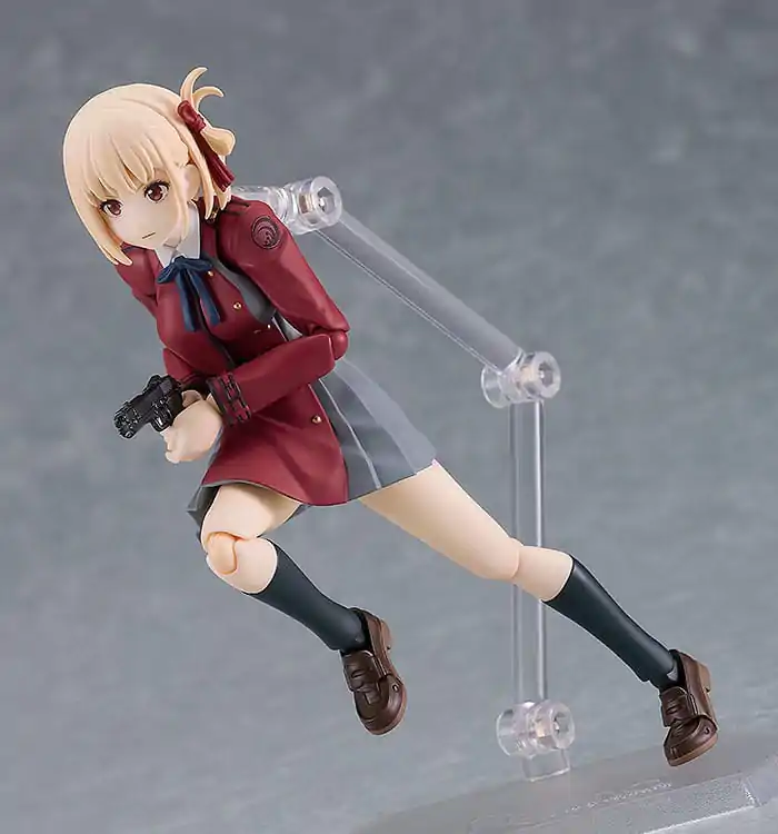 Lycoris Recoil Figma akciófigura Chisato Nishikigi 15 cm termékfotó