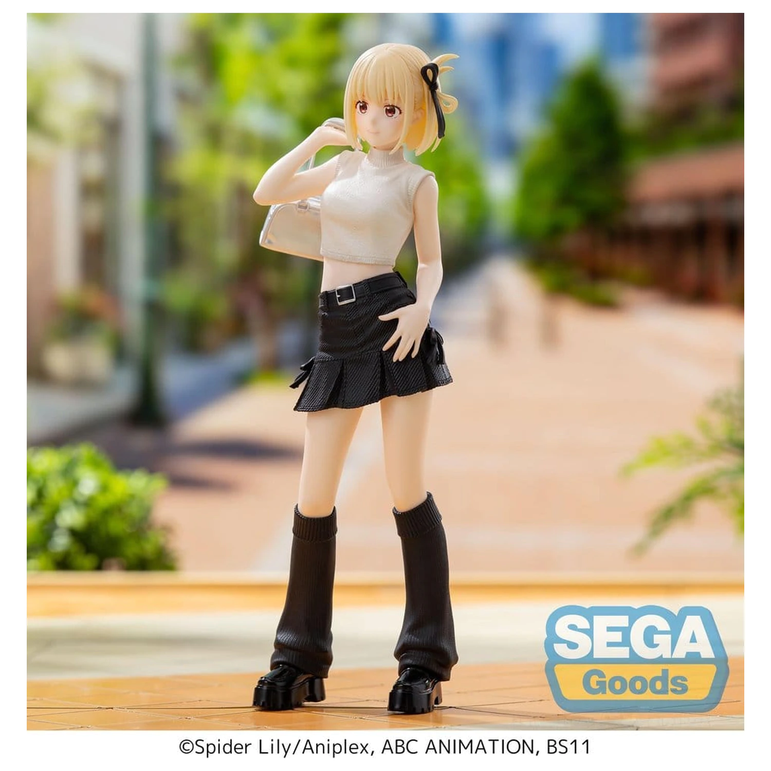 Lycoris Recoil High Premium Figure Chisato Nishikigi Street Snap PVC figura 20 cm termékfotó