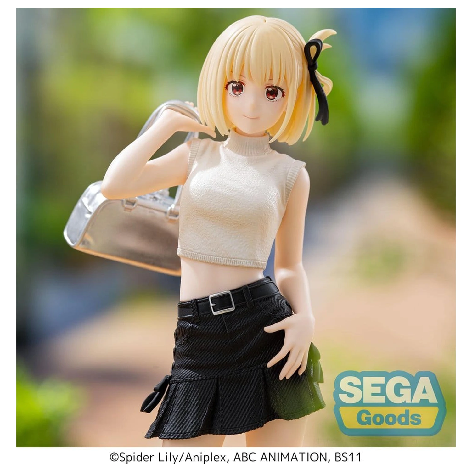 Lycoris Recoil High Premium Figure Chisato Nishikigi Street Snap PVC figura 20 cm termékfotó